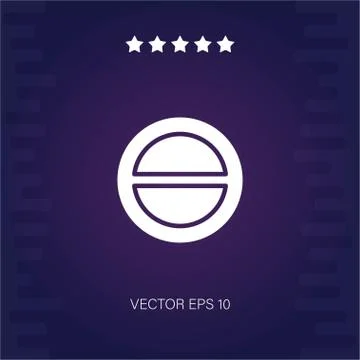 Salt vector icon Stock Illustration