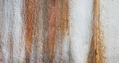Salt Wall background. Rusty Texture of Chalk Wall. Stock-Fotos