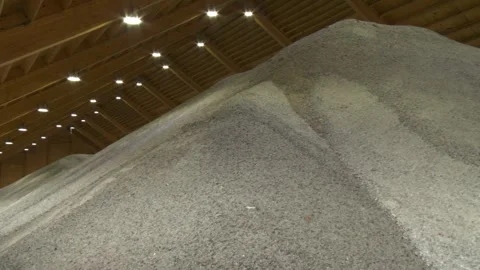 Salt Warehouse Stock Footage 262086702