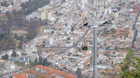 Salta Cable Car Stock-Footage 889185