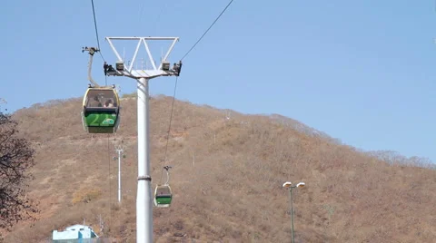 Salta Cable Car 库存影片 890037