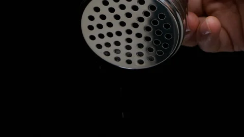 Saltcellar. Close up. 스톡 동영상 95330563