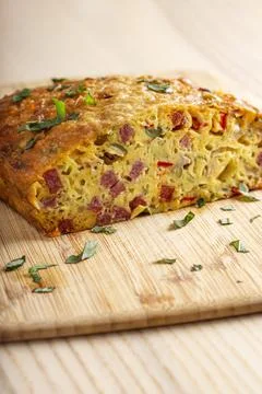 Salted cake 스톡 사진