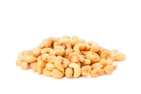 Salted cashew nuts Stock Photos