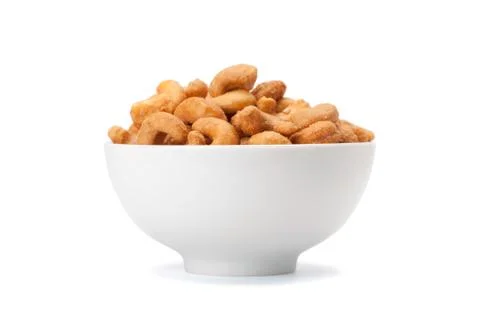 Salted cashew nuts Stock Photos