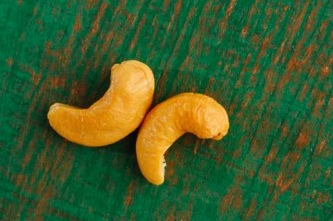 Salted cashews Stock Photos