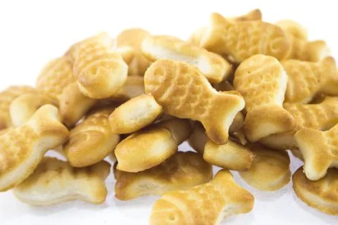 Salted cookies stack Foto stock