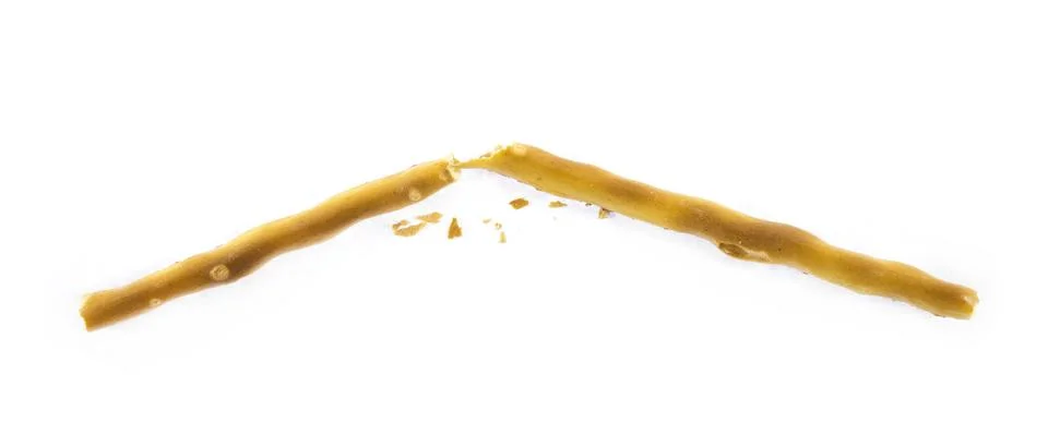 Salted cookies stack Stock Photos