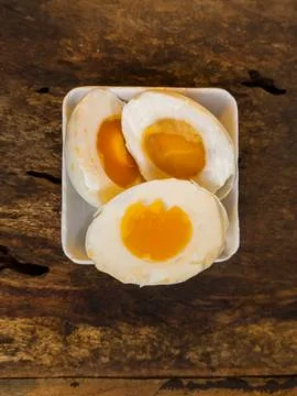 Salted duck eggs Stock-Fotos