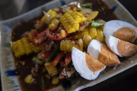 Salted egg Stock Photos