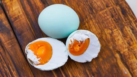 Salted egg Foto stock