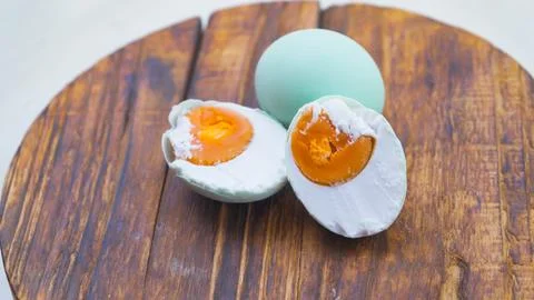 Salted egg Stock Photos