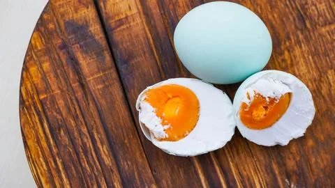 Salted egg Stock Photos