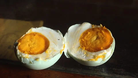 Salted eggs Stock Footage 280341717