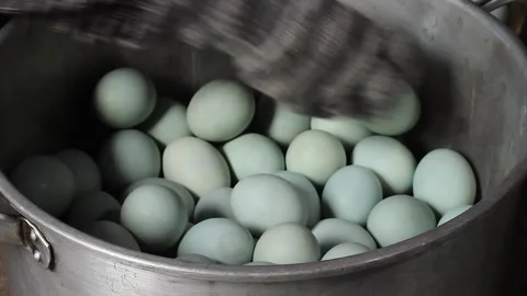 Salted eggs Stock Footage 280383937