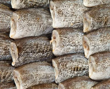 Salted fish Stock Photos