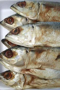 Salted fish Stock Photos