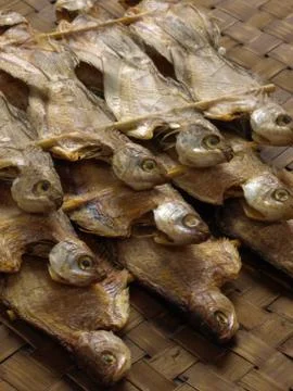 Salted fish Stock Photos
