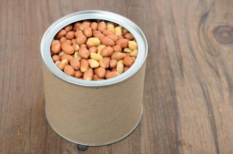 Salted peanut Stock Photos