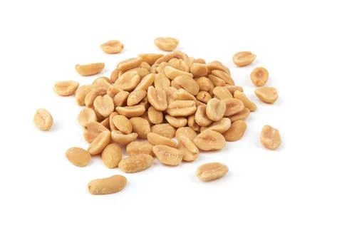 Salted peanuts isolated Stock-Fotos