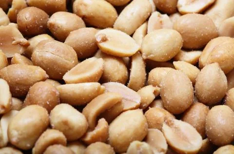 Salted peanuts Stock Photos