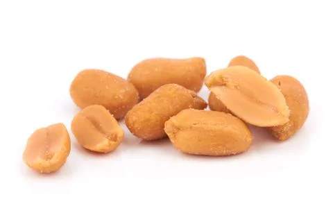 Salted peanuts Foto stock