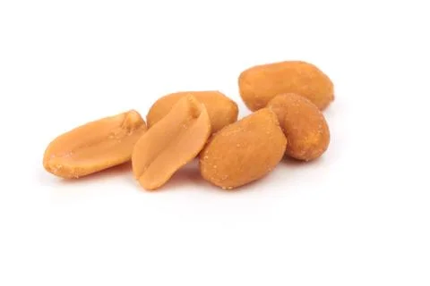 Salted peanuts Foto stock