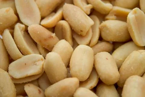 Salted peanuts Stock Photos