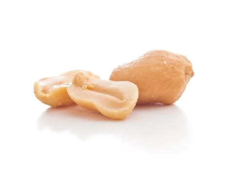 Salted roasted peanuts. Stock Photos