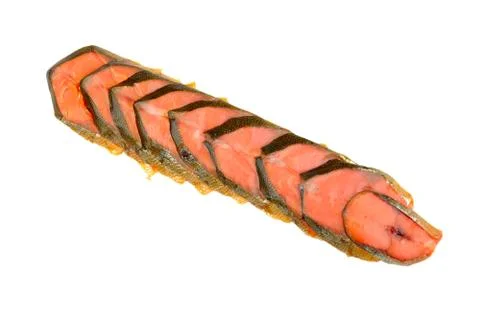 Salted salmon Stock Photos