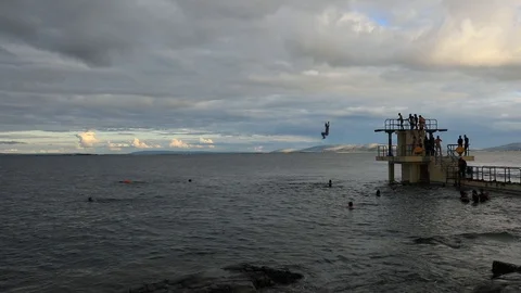 Salthill, Galway Stock Footage 94834161