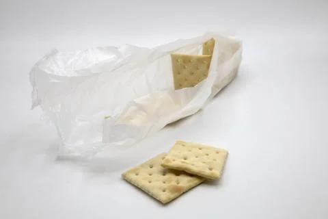 Saltine Crackers 스톡 사진
