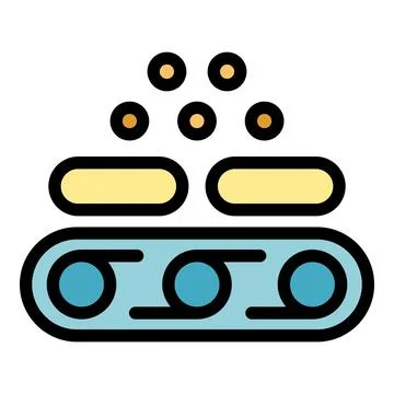 Salting cheese process icon color outline vector Stock Illustration