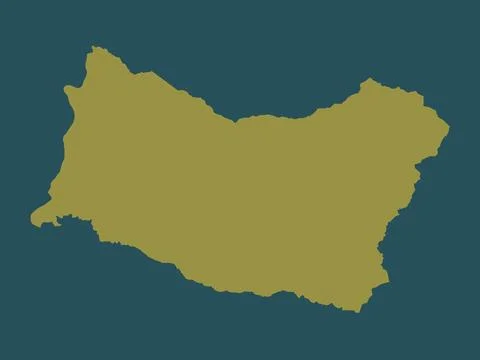 Salto, Uruguay. Solid color shape Stock Illustration