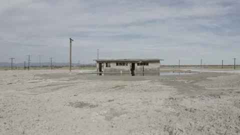 Salton Sea abandoned Stock-Footage 106934845
