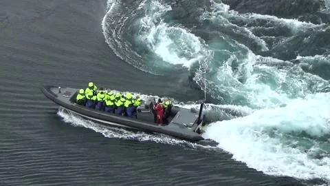 Saltstraumen - 03 Stock Footage 142226771