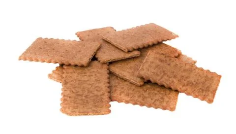Salty crackers Stock Photos