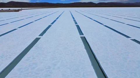 Salty lake Video stock 245448175