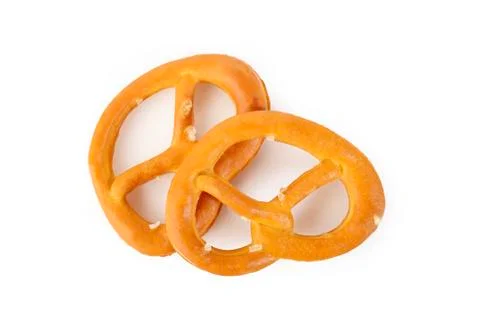 Salty pretzel Stock Photos