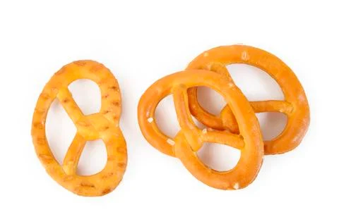 Salty pretzel Stock Photos