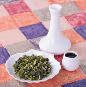 Salty ramsons Stock Photos