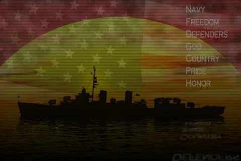 Salut to the Navy Stock Photos
