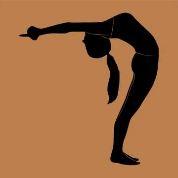 Salutation Pose Stock Illustration