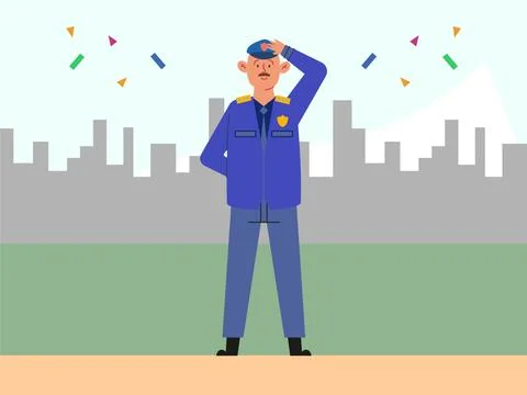 Salute Concept Illustration Illustrazione stock