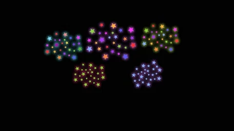 Salute, fireworks Stock Footage 135223642