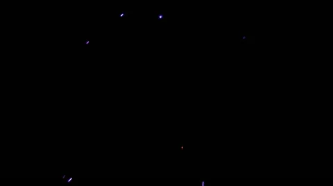 Salute for new year, multi colored fires and a roar, a good holiday Видео 12336127