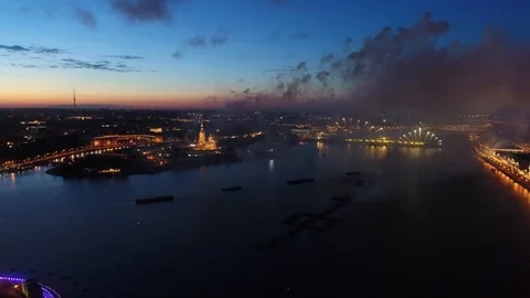 Salute Scarlet Sails.  Stock Footage 104166330