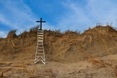 Salvation hill steps Stock Photos