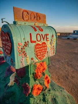 Salvation Mountain Stock Photos