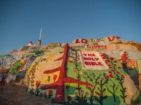 Salvation Mountain Stock Photos